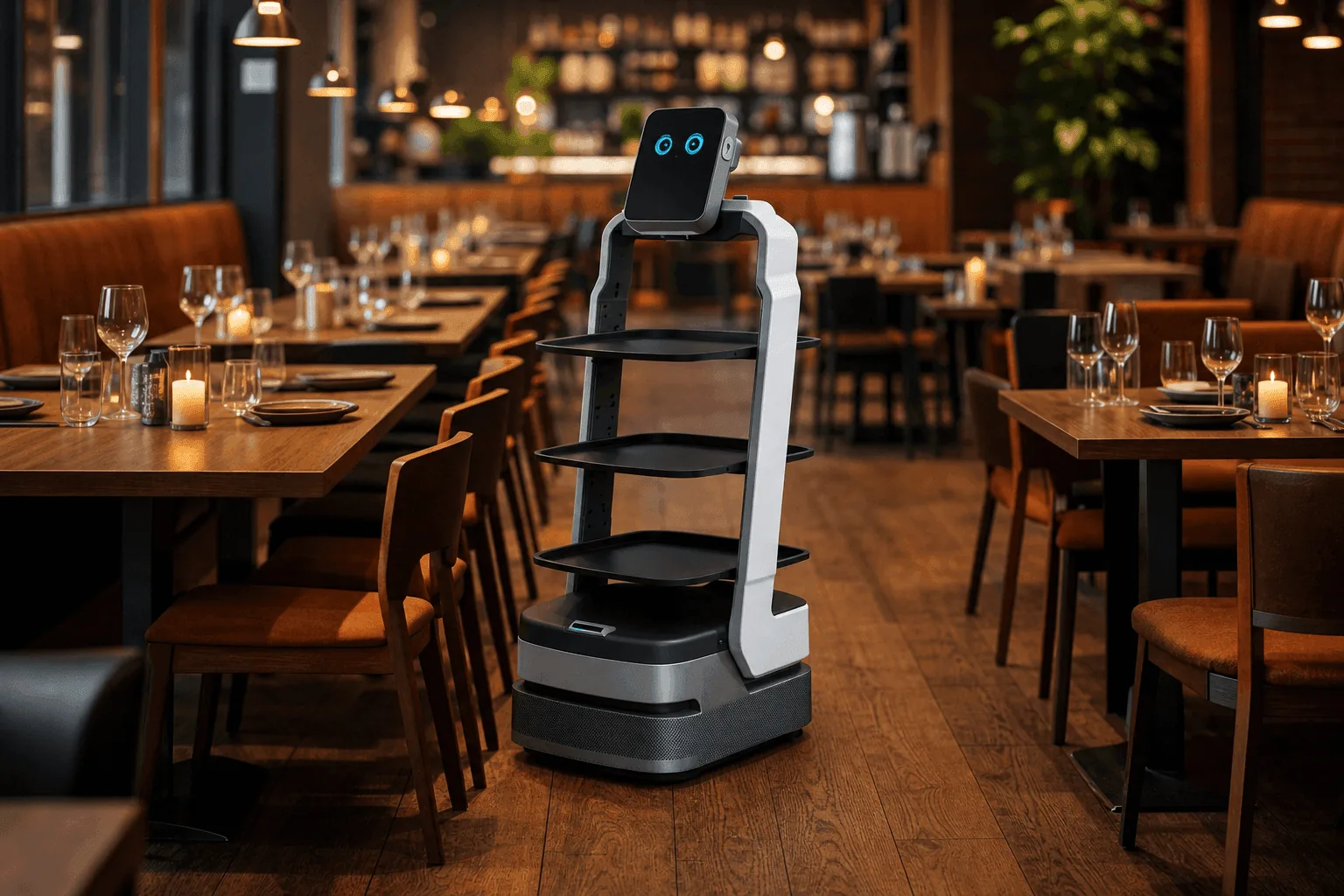 Robotpincér – automatizált kiszolgálás